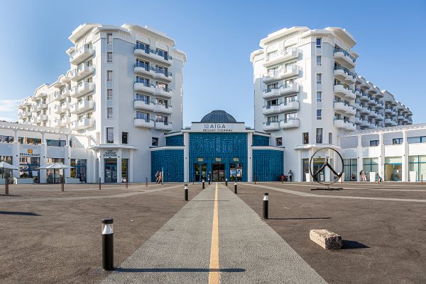 Le chantier Eiffage Resort Thermal à Châtel Guyon est livré