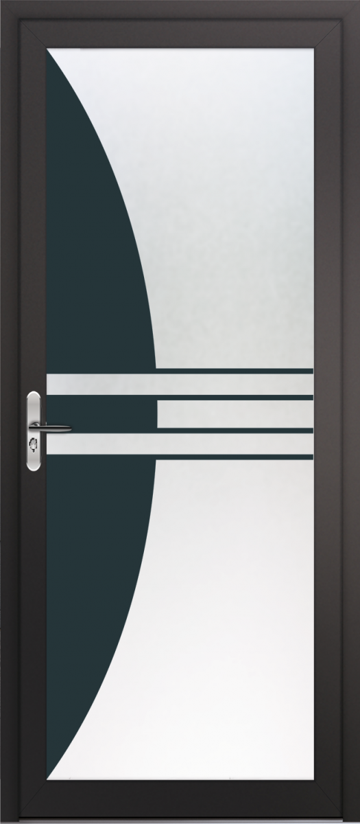 porte vitrée impression numérique