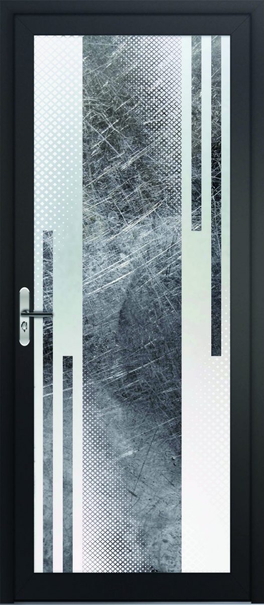 porte vitrée impression numérique