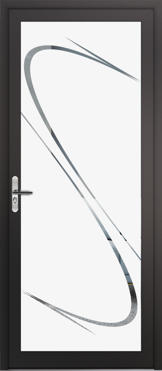 porte vitrée PVC