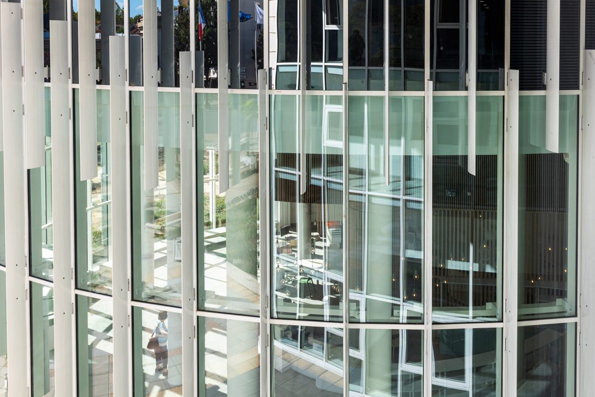 façade vitrée